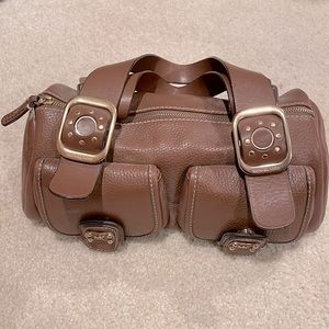 Michael Michael Kors Saratoga LG Satchel Genuine Leather